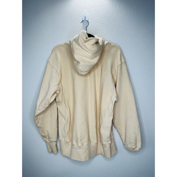 Les Tien Mens Cream Pullover Hoodie & Matching Sweatpants  Set M - Picture 4 of 16